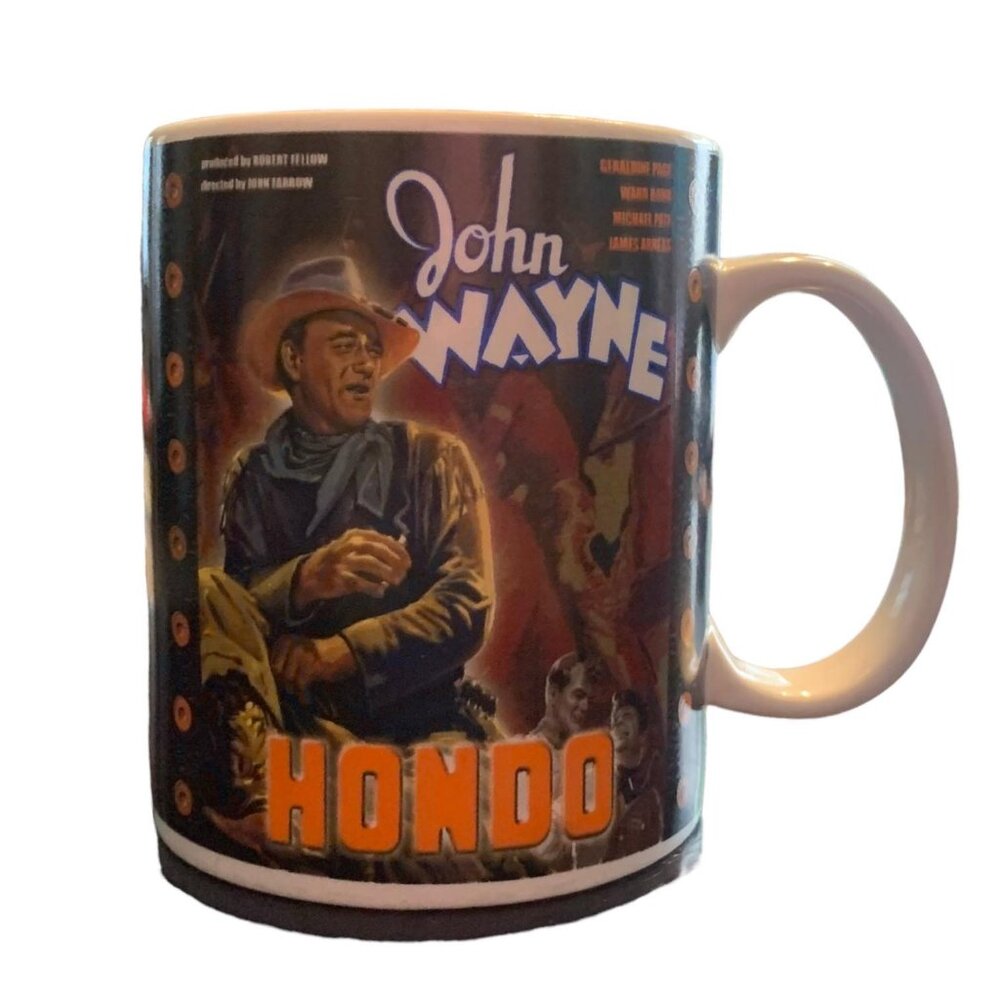 NWOB Collectible John Wayne Hondo Mug, 2003